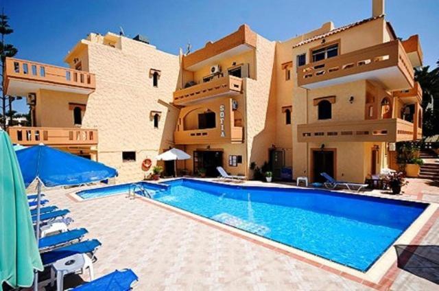 Sofia Apartments Алмірида Екстер'єр фото